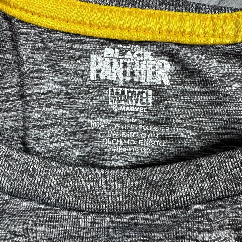 Black Panther Kids Gray T-Shirt
